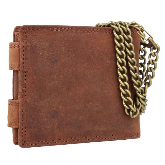 Greenland Nature Montenegro Portafoglio RFID in pelle 12 cm