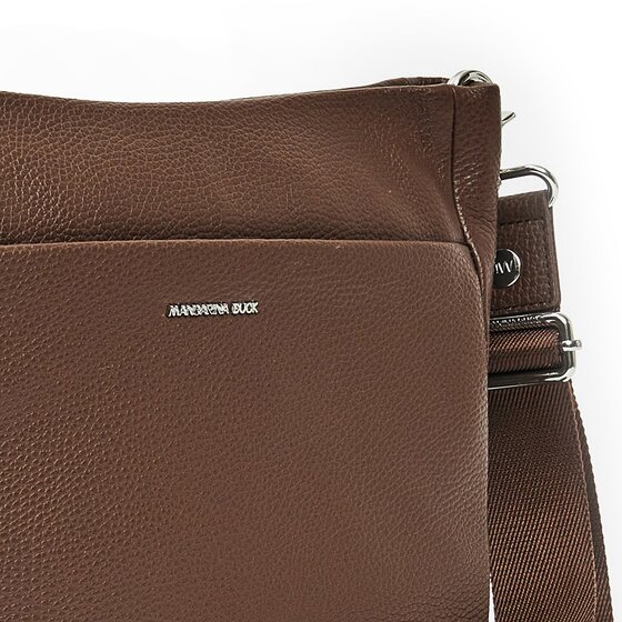 Mandarina Duck Mellow Leather Borsa a tracolla Vera Pelle 30 cm