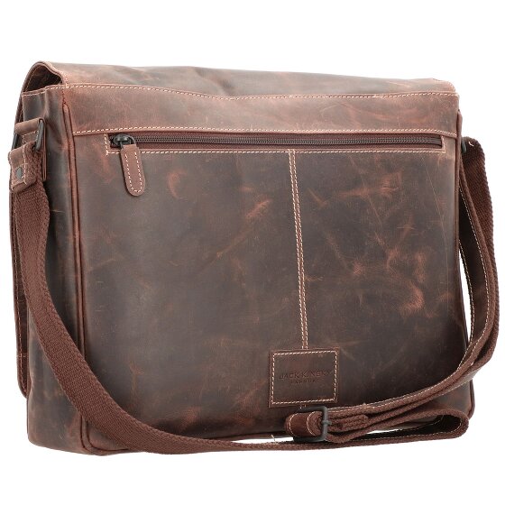 Jack Kinsky Baltimora 5 Messenger in pelle 38 cm