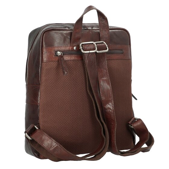 Spikes & Sparrow Zaino Bronco in pelle 34 cm Scomparto per computer portatile