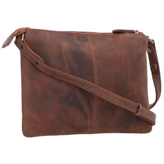 Greenland Nature Montenegro Borsa a tracolla RFID in pelle 28 cm