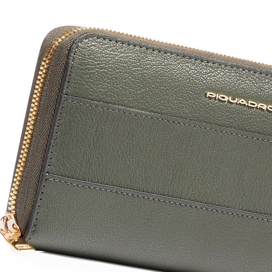 Piquadro Patricia Portafoglio Protezione RFID Pelle 19 cm