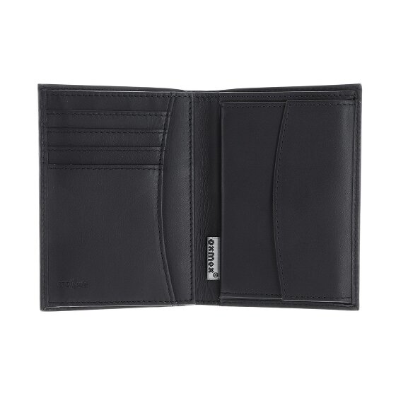 oxmox Leather Portafoglio Protezione RFID Vera Pelle 13 cm