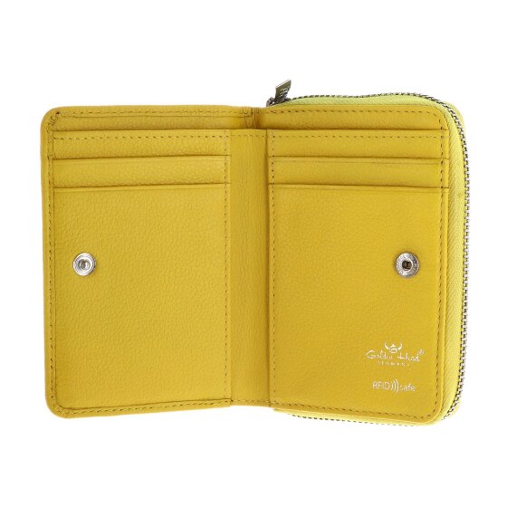 Golden Head Madrid Portafoglio Protezione RFID Vera Pelle 11.5 cm