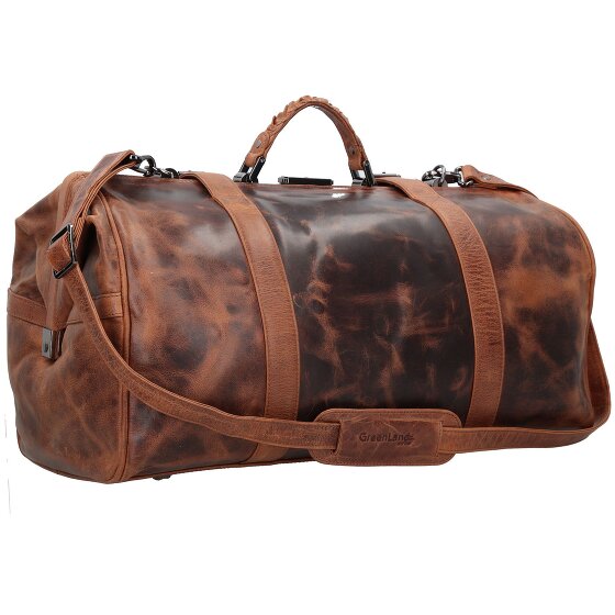 Greenland Nature Montana Weekender Borsa da viaggio RFID in pelle 51 cm