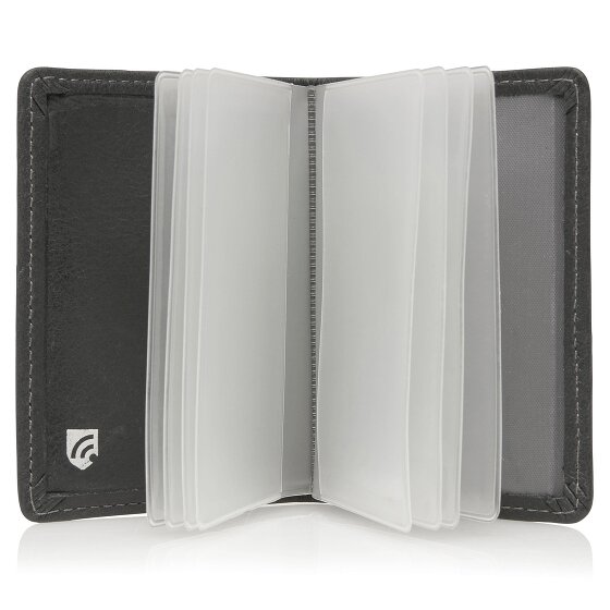 Castelijn & Beerens Canyon Custodia per carte di credito RFID in pelle 7 cm