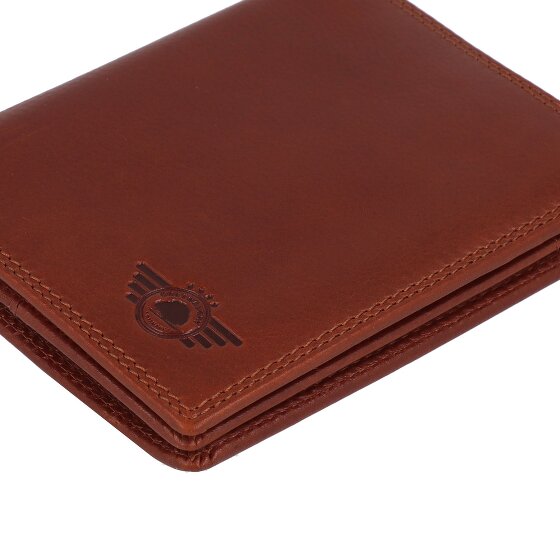 Greenburry Vintage Portafoglio Protezione RFID Pelle 10 cm