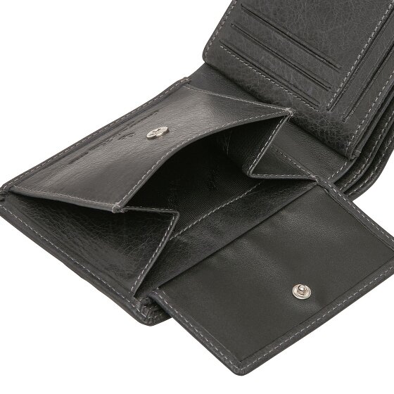 Castelijn & Beerens Portafoglio Protezione RFID Vera Pelle 11.5 cm