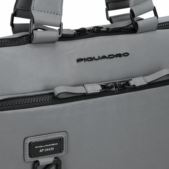 Piquadro Harper Valigetta Protezione RFID Pelle 38 cm Scomparto per laptop