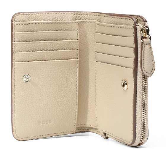 Boss Lenah Portafoglio Vera Pelle 13 cm
