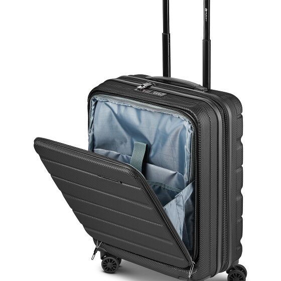 Franky Munich 4.0 4 ruote Trolley cabina 55 cm Vano porta PC espandibile