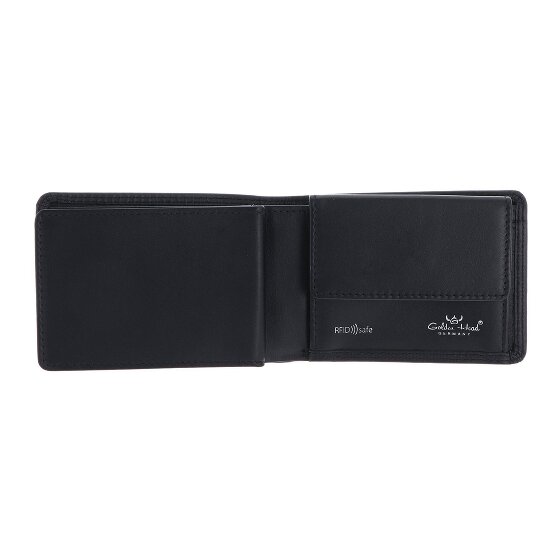 Golden Head Polo Portafoglio Protezione RFID Vera Pelle 10 cm