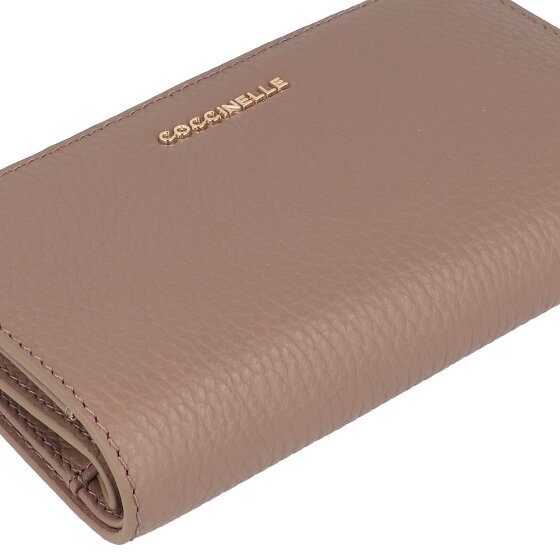 Coccinelle Metallic Portafoglio Protezione RFID Pelle 16 cm
