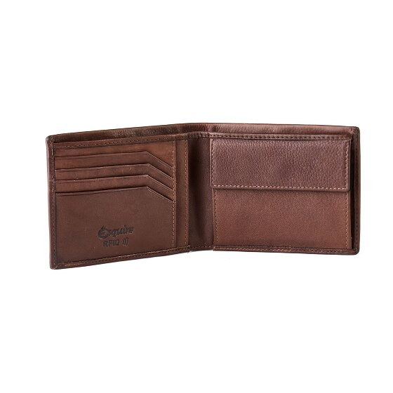 Esquire Chicago Portafoglio Protezione RFID Pelle 12 cm
