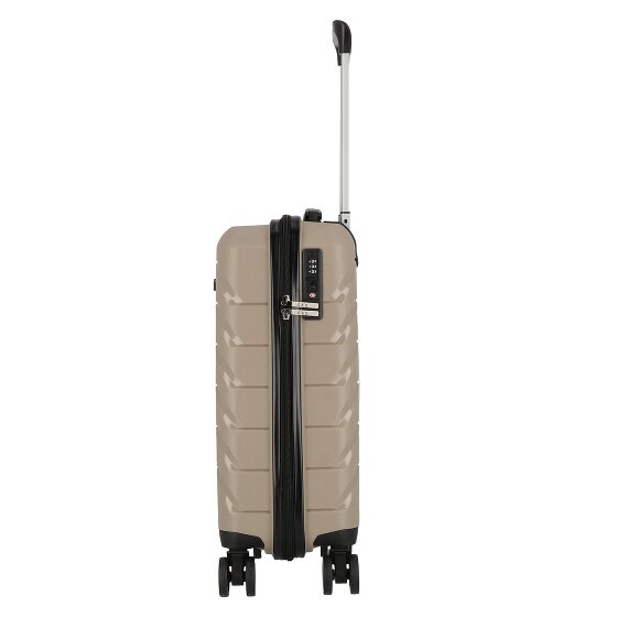 d&n Travel Line 4100 4 ruote Carrello della cabina S 53 cm