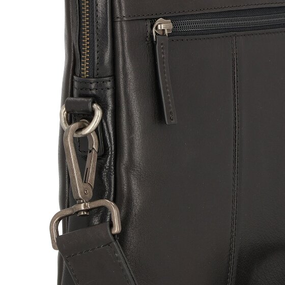 Leonhard Heyden Roma Valigetta Vera Pelle 38 cm Vano porta PC