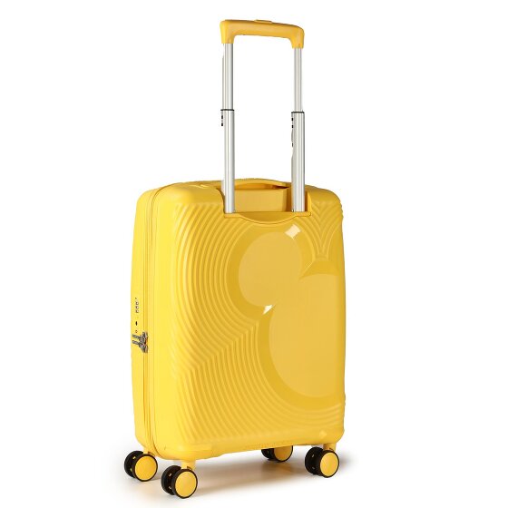 American Tourister Mickey Magic 4 ruote Carrello della cabina 55 cm con piega di espansione