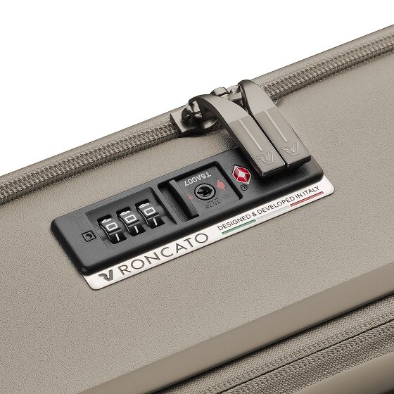 Roncato Florence 4 ruote Set di valigie 3 pezzi con piega di espansione