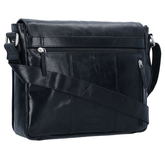 Leonhard Heyden Cambridge Messenger in pelle 32 cm Scomparto per laptop