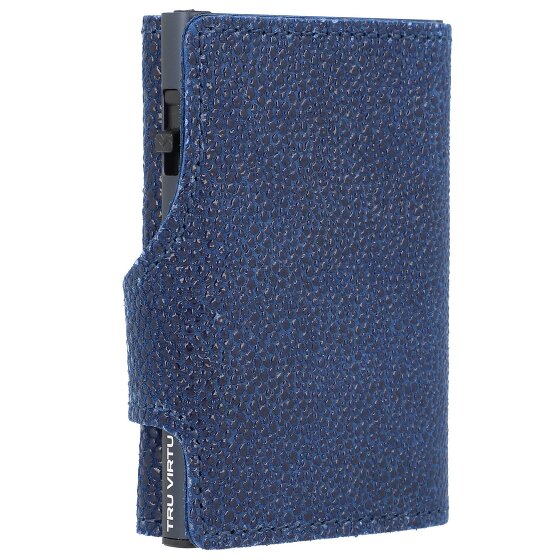 Tru Virtu Custodia per carte di credito Click & Slide Portafoglio RFID in pelle 6,5 cm Tru Virtu Custodia per carte di credito Click & Slide Portafoglio RFID in pelle 6,5 cm