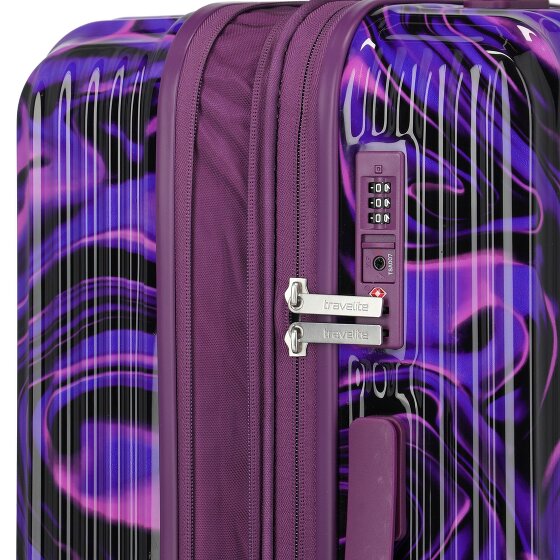 Travelite Lascana 4 ruote Carrello M 65 cm con piega di espansione