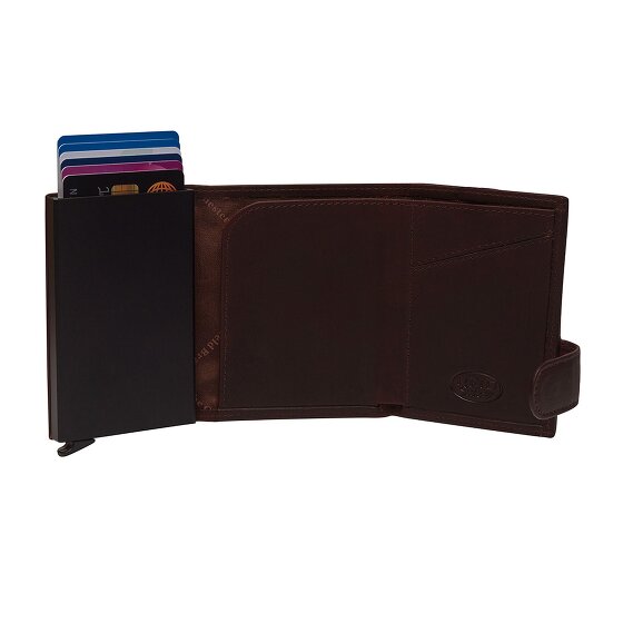 The Chesterfield Brand Frankfurt Custodia per carta di credito Protezione RFID Pelle 7.5 cm