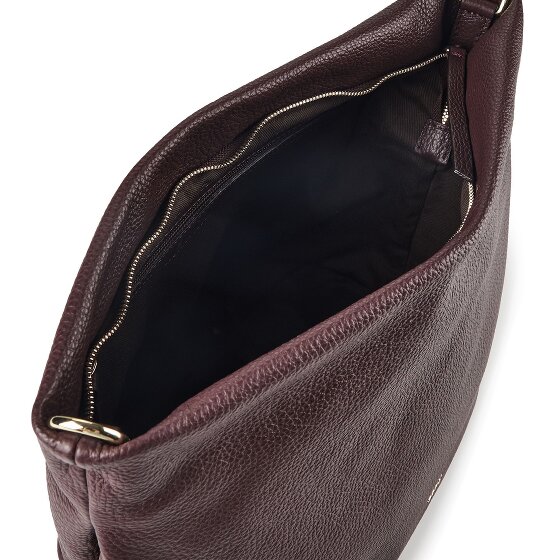 abro Ebony Borsa a spalla Vera Pelle 39 cm
