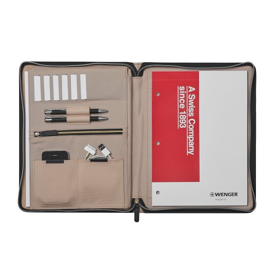 Wenger Amelie Padfolio da donna con cerniera e tasca per tablet