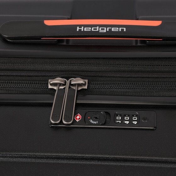 Hedgren Comby Grip L Exp 4 ruote Carrello L 74 cm espandibile