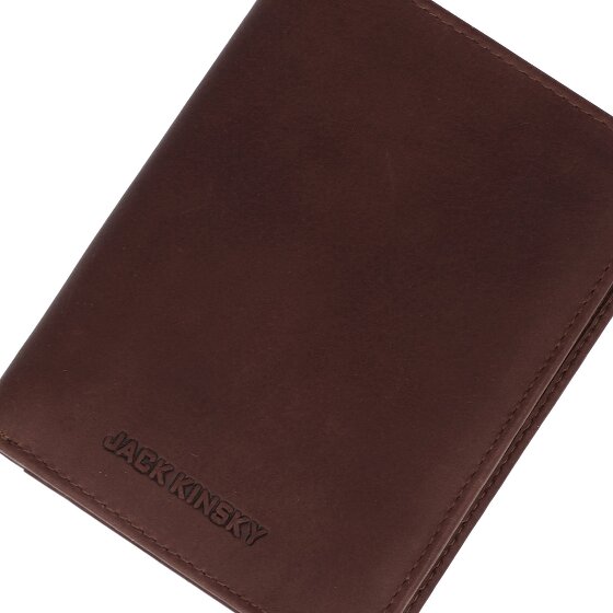 Jack Kinsky Aruba Portafoglio Protezione RFID Pelle 12.5 cm
