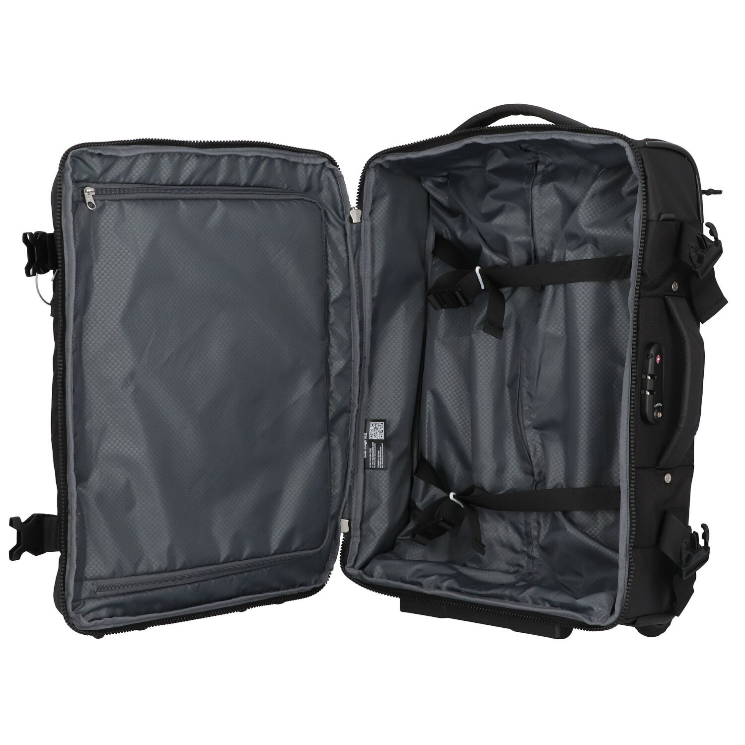 Samsonite Borsa da viaggio Midtown a 2 ruote 55 cm Scomparto per laptop black sul Bagaglio