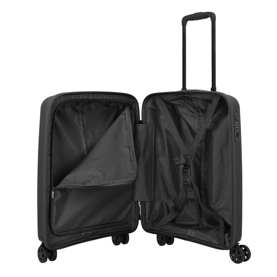 Travelite Air Stripe 4 ruote Carrello della cabina S 55 cm