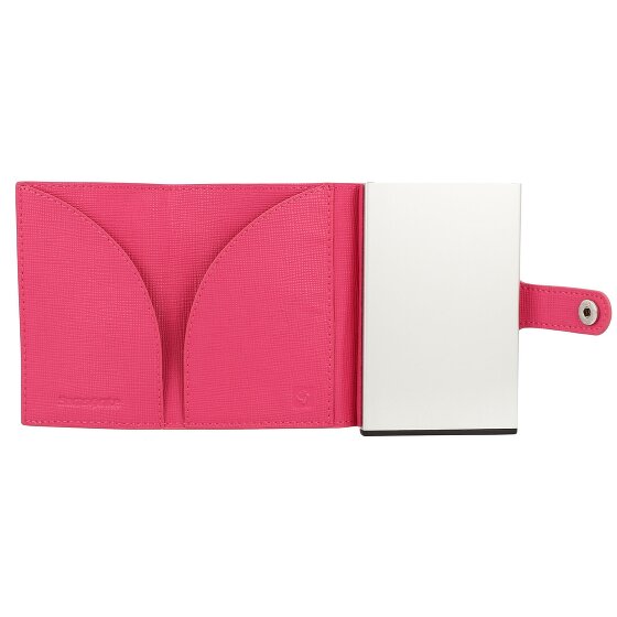 Samsonite Custodia per carte di credito Alu Fit RFID in pelle 6,5 cm