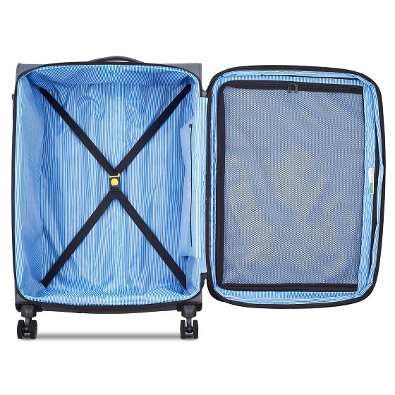 Delsey Paris x United Colors of Benetton BE Trolley a 4 ruote L 76 cm con piega elastica