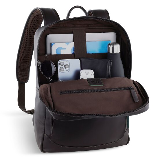 bugatti Clark Zaino da giorno Pelle 42 cm Scomparto per laptop bugatti Clark Zaino da giorno Pelle 42 cm Scomparto per laptop