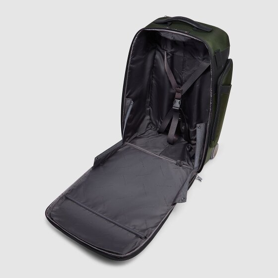 Piquadro Brief 2-Wheel Backpack Trolley 53 cm Scomparto per laptop