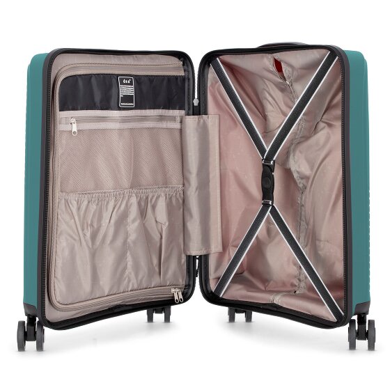 d&n Travel Line 4000 Carrello cabina a 4 ruote 55 cm