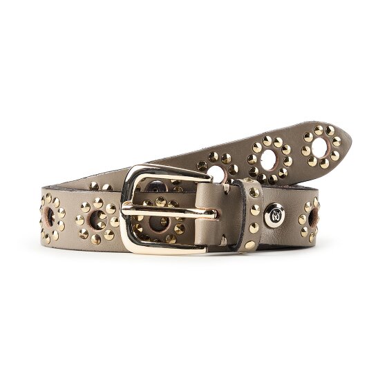 b.belt Cintura con borchie Vera Pelle