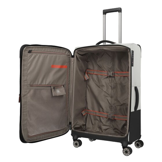 Travelite Crosslite 5.0 4 ruote Carrello L 77 cm con piega di espansione