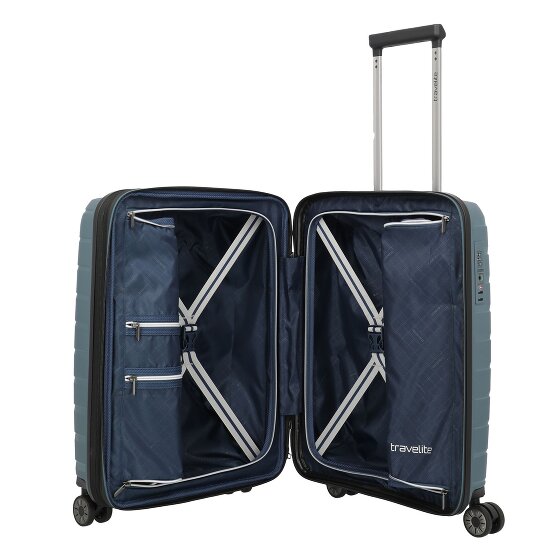 Travelite Air Base 4 ruote Carrello della cabina 55 cm con piega di espansione