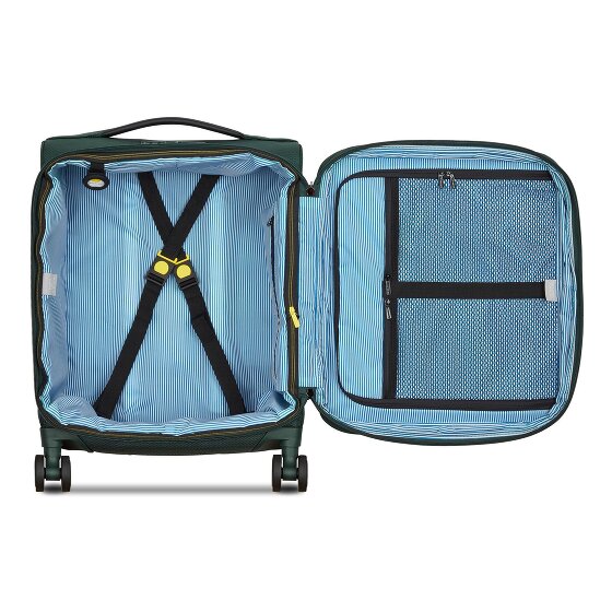 Delsey Paris Montmartre 3 4 ruote Carrello della cabina 55 cm con piega di espansione