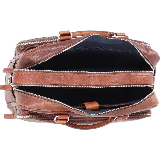 bugatti Cartella in pelle intrecciata 48 cm