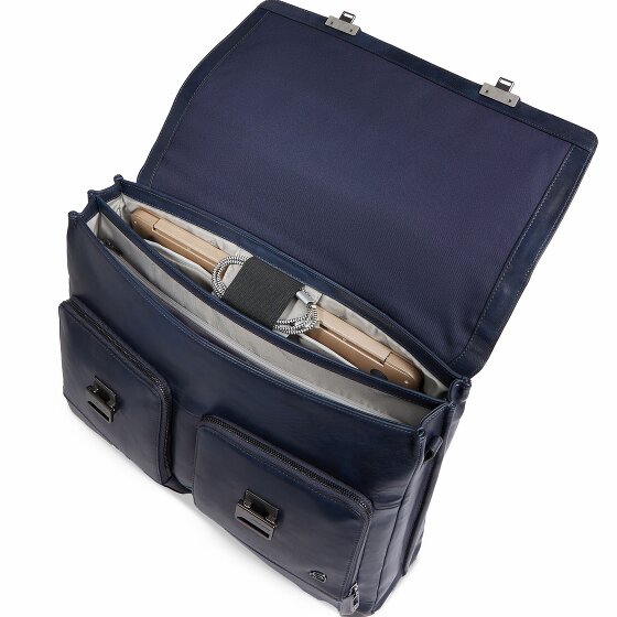 Piquadro Philip Cartella Messenger Pelle 42 cm Scomparto per laptop