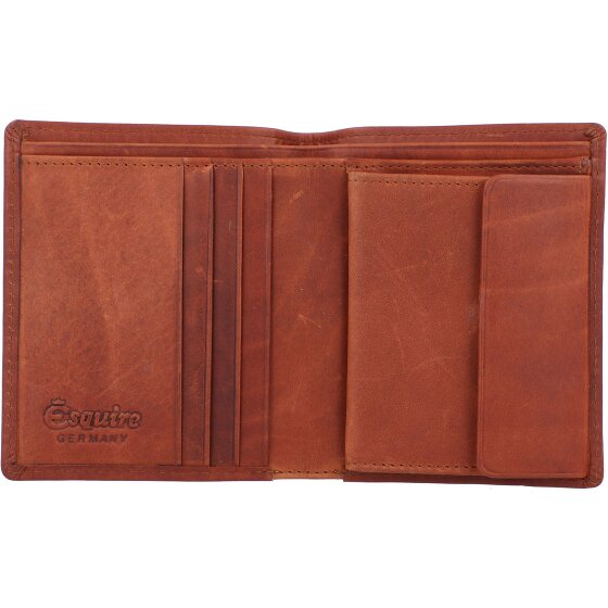 Esquire Portafoglio Dallas in pelle 9 cm