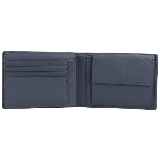 Piquadro Portafoglio Akron RFID in pelle 13 cm