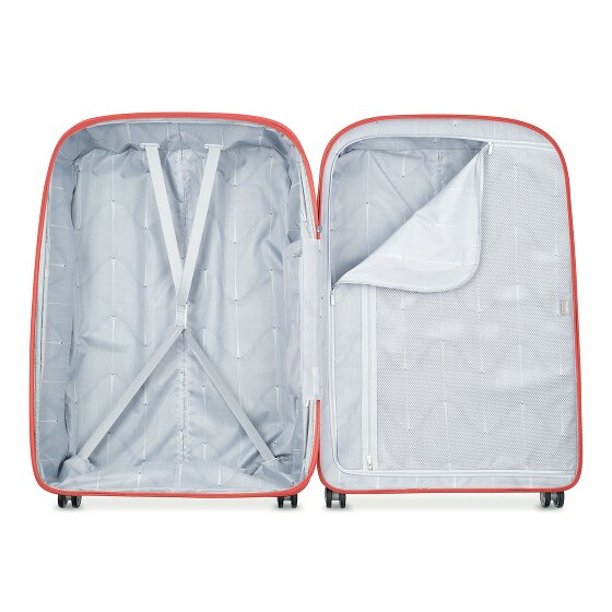 Delsey Paris Carrello Clavel a 4 ruote da 83 cm con piega ad espansione