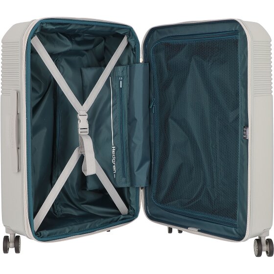 Hedgren Lineo Stripe M Carrello a 4 ruote 66 cm