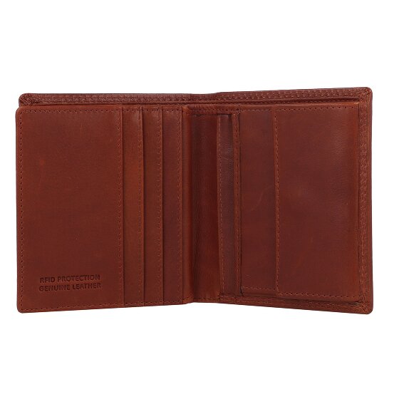 Greenburry Vintage Portafoglio Protezione RFID Pelle 9.5 cm