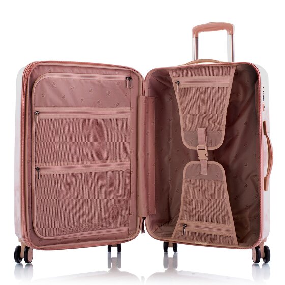 Heys Black Camo 4 ruote Set di valigie 3 pezzi con piega di espansione