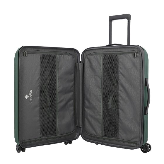 Travelite Dynamiic 4 ruote Set di valigie 3 pezzi con piega di espansione